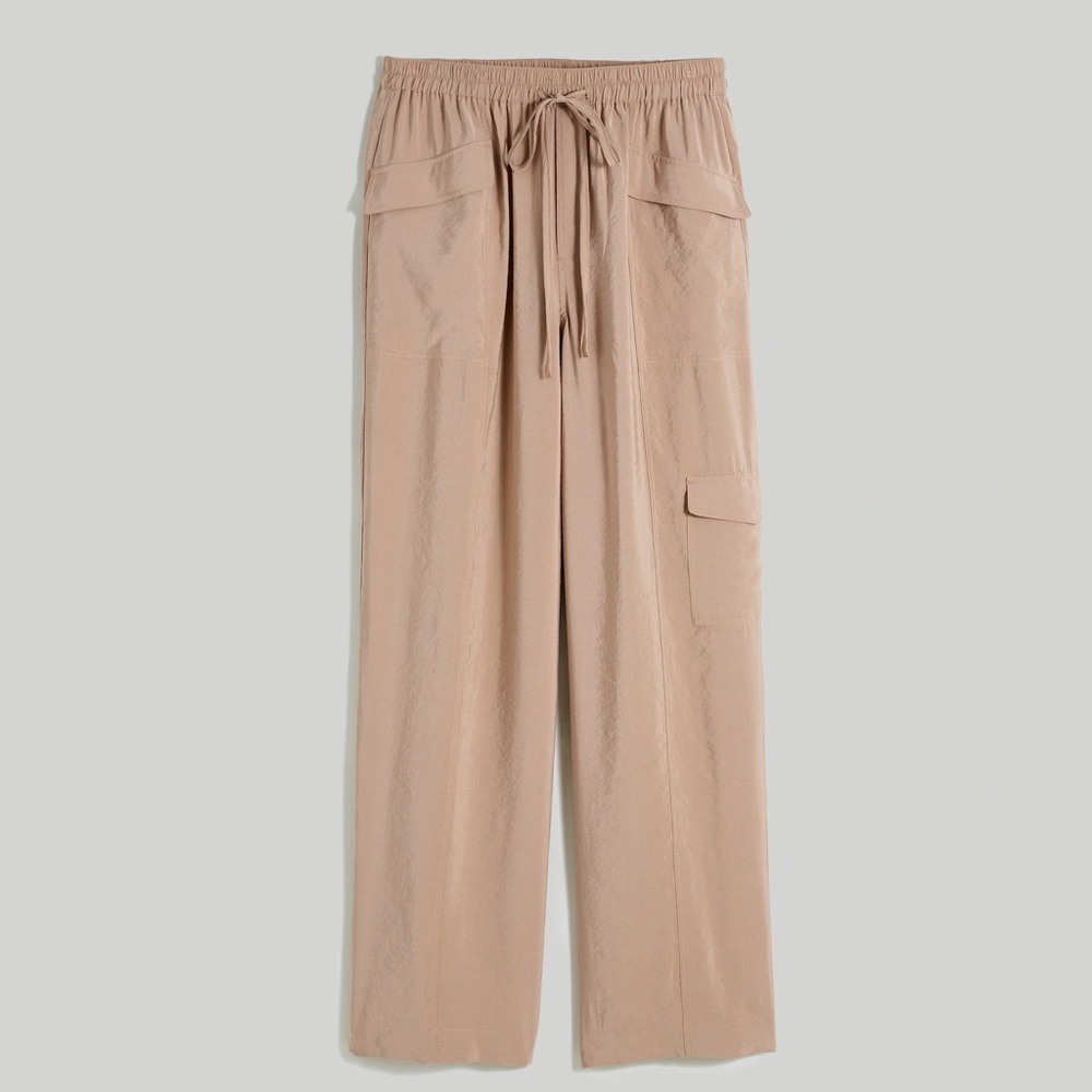 Madewell Straight Cargo Pants in Softdrape